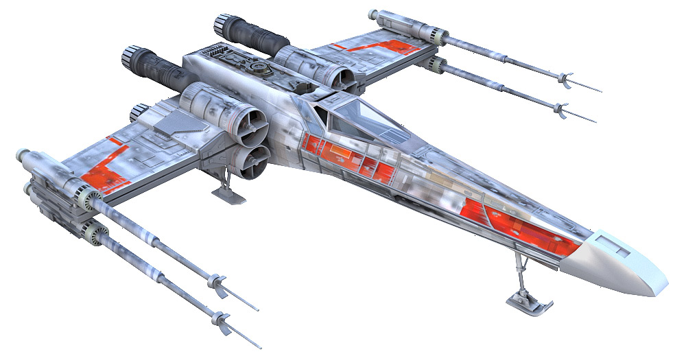 X-Wing Fighter 3d model