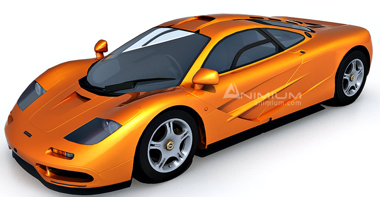 Mclaren F1 3d model