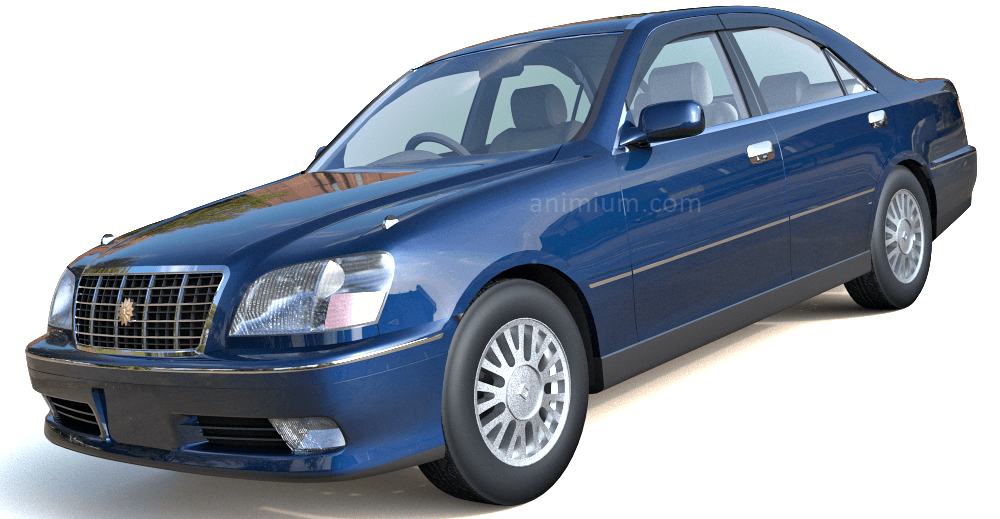 Toyota Crown Majesta 3d model