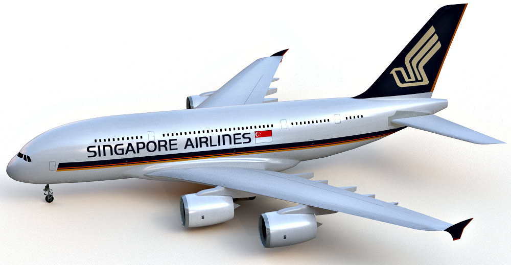 A380 3dsmax model