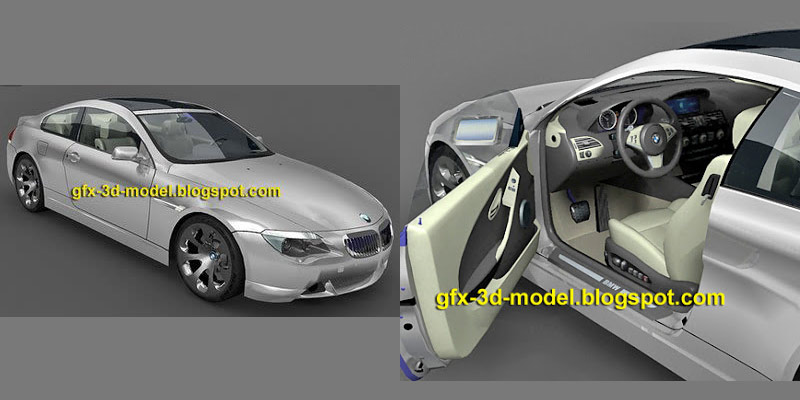 BMW 645 Ci 3d model