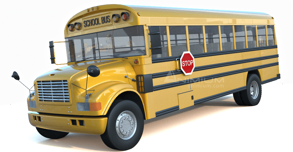 School Bus 3d model