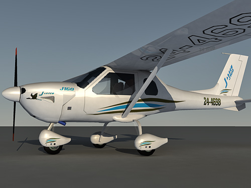 Jabiru 160c 3d model