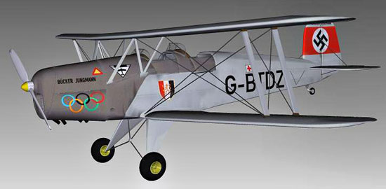 Bucker jungmann 3d model