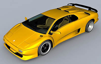 Lamborghini Diablo 3d model