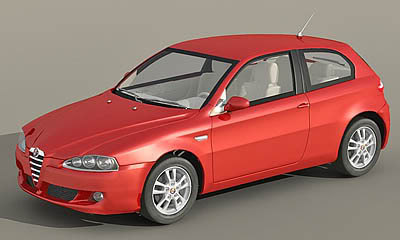 alfa romeo 3d mode;