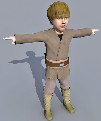 Anakin 3d model