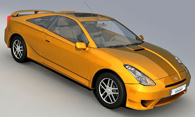 Toyota Celica 3d model