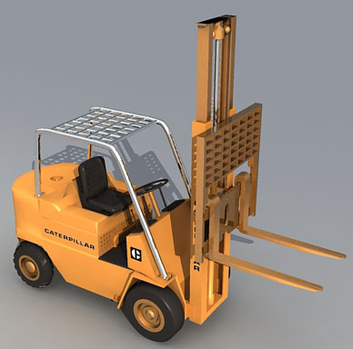 elevator Truck 3d model