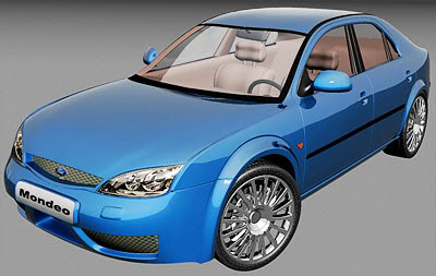 Ford Mondeo 3d model