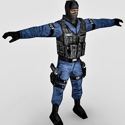 Soldier 03 3d model