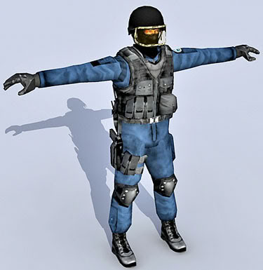 Soldier 04 3d model