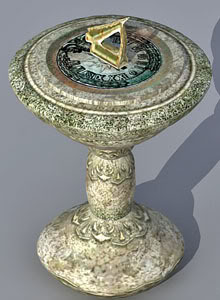 Sundial 3d model