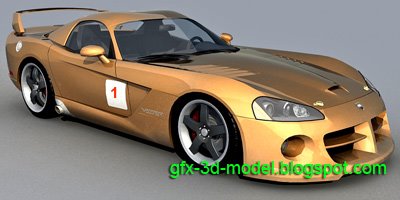 Dodge Viper 3d model