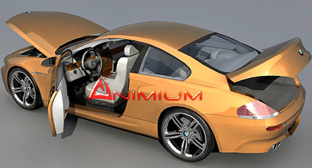 BMW M6 3d model