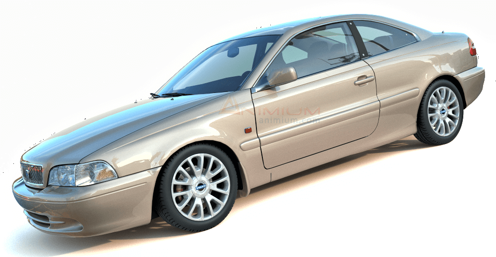 Volvo C70 3d model