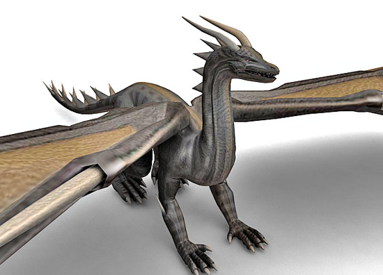 dragon 3d model