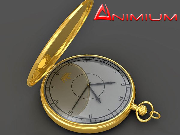 Pocket watch 3d model