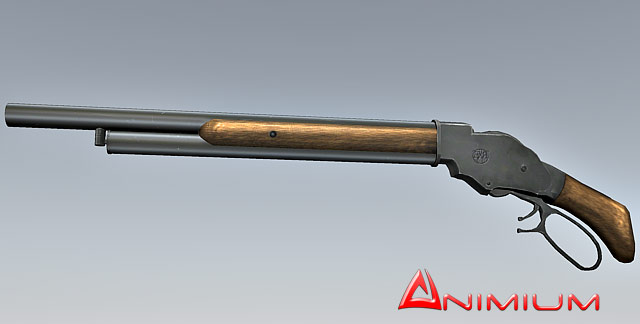 Shotgun 3d model