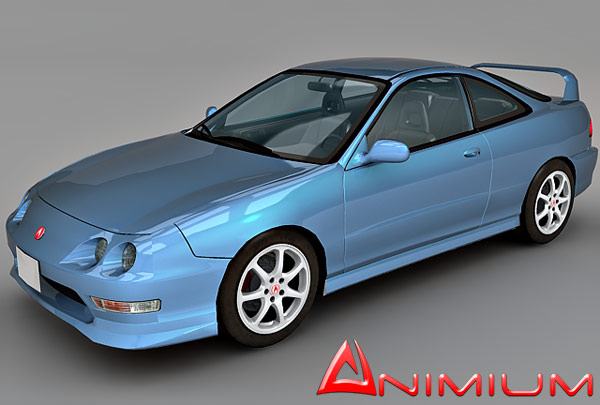 Honda Integra 3d model