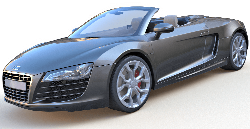 Audi R8 Spyder 3d model