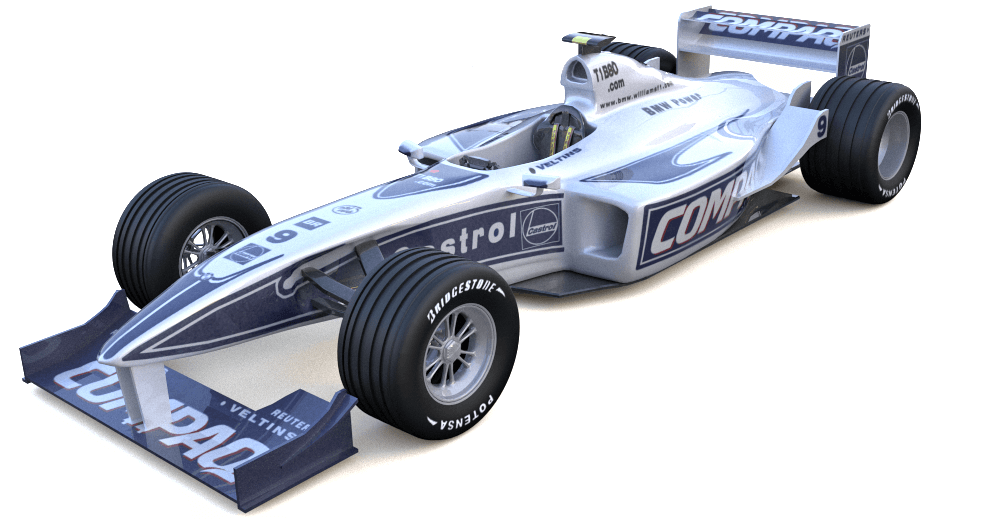 BMW Sauber F1 3d model