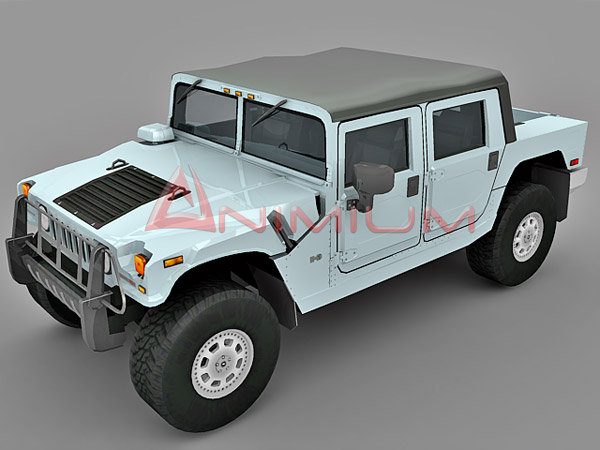 Hummer H1 3d model