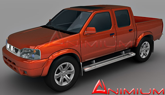 Nissan Frontier 3d model