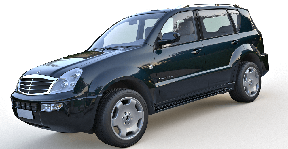 Ssangyong Rexton 3d model