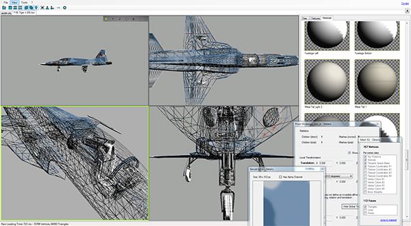 open model viewer