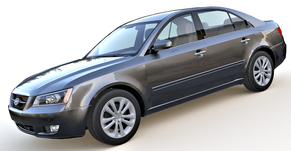 2008 Hyundai Sonata 3d model