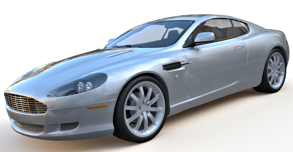 Aston Martin DB9 3dsmax model