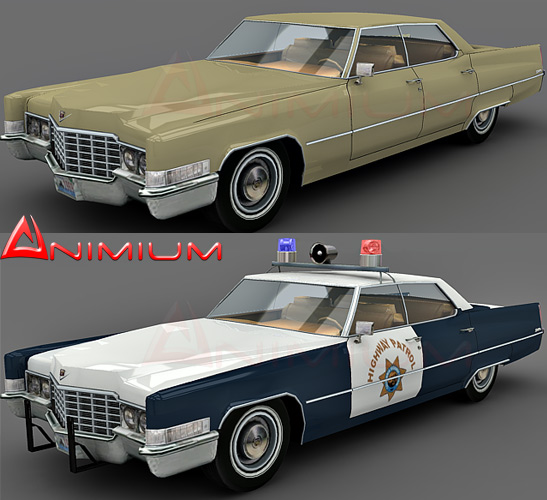 Cadillac Sedan deVille 3d model