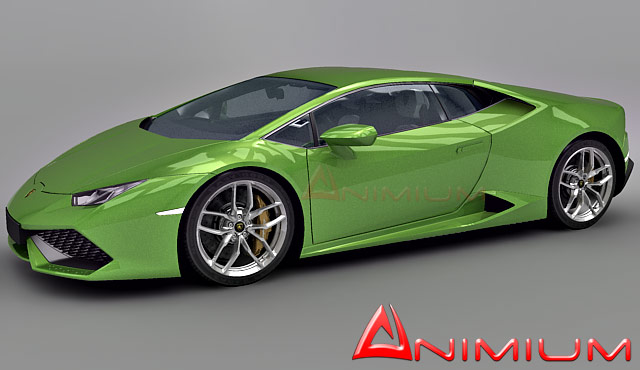 Lamborghini huracan 3d model