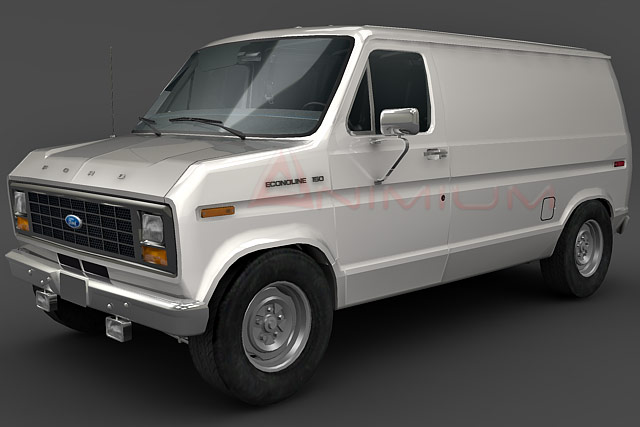 1975 Ford Econoline E150 3d model