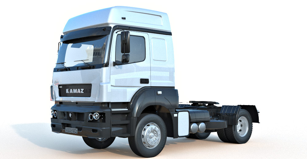 Kamaz 5490 3d model