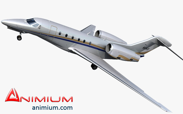 Cessna Citation X 3d model