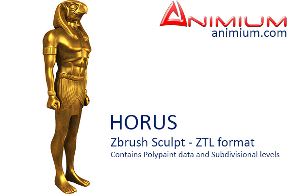 Horus 3d model