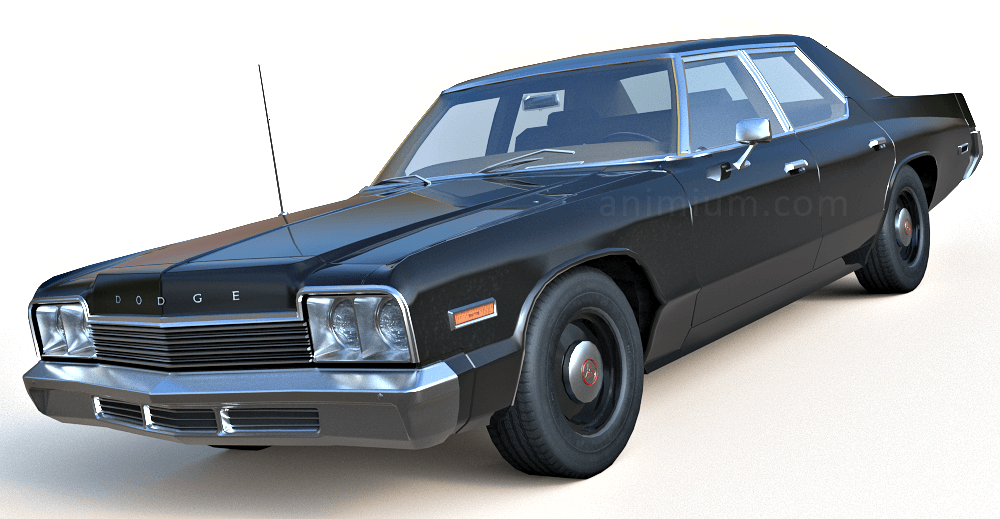 1975 Dodge Monaco 3d model