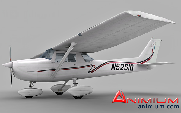 Cessna 150 3d model