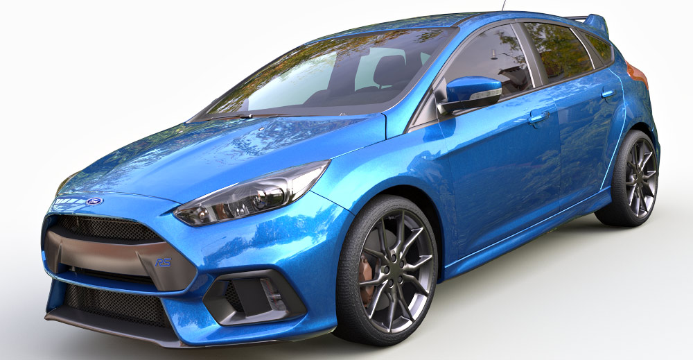 Ford Focus RS 3d model