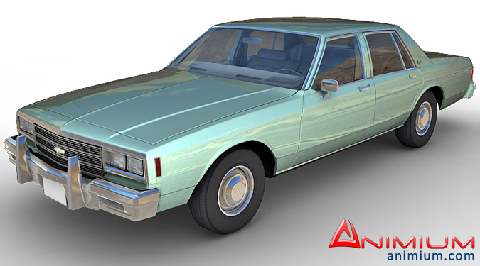 Chevrolet Impala 1984 3d model