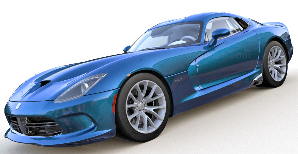 Dodge Viper SRT 3d model