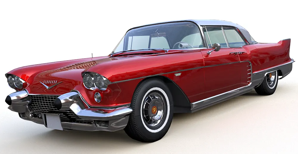 1957 Cadillac Eldorado Brougham 3d model