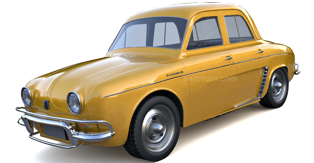 Renault Gordini 3d model