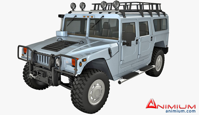 Hummer H1 3d model