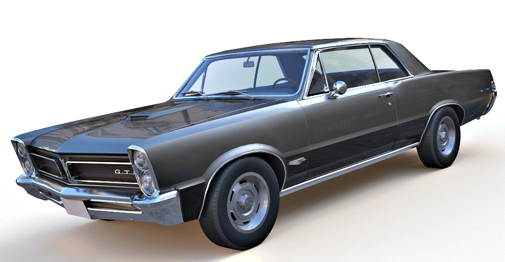 Pontiac Lemans GTO 3d model