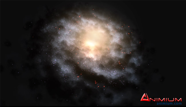 galaxy 3d model