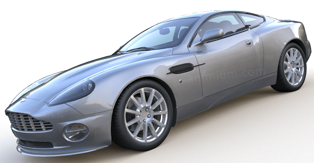 Aston Martin Vanquish 3dsmax model