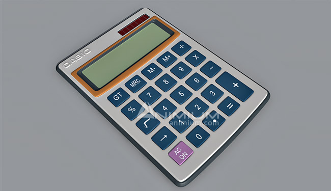 Calculator 3d model